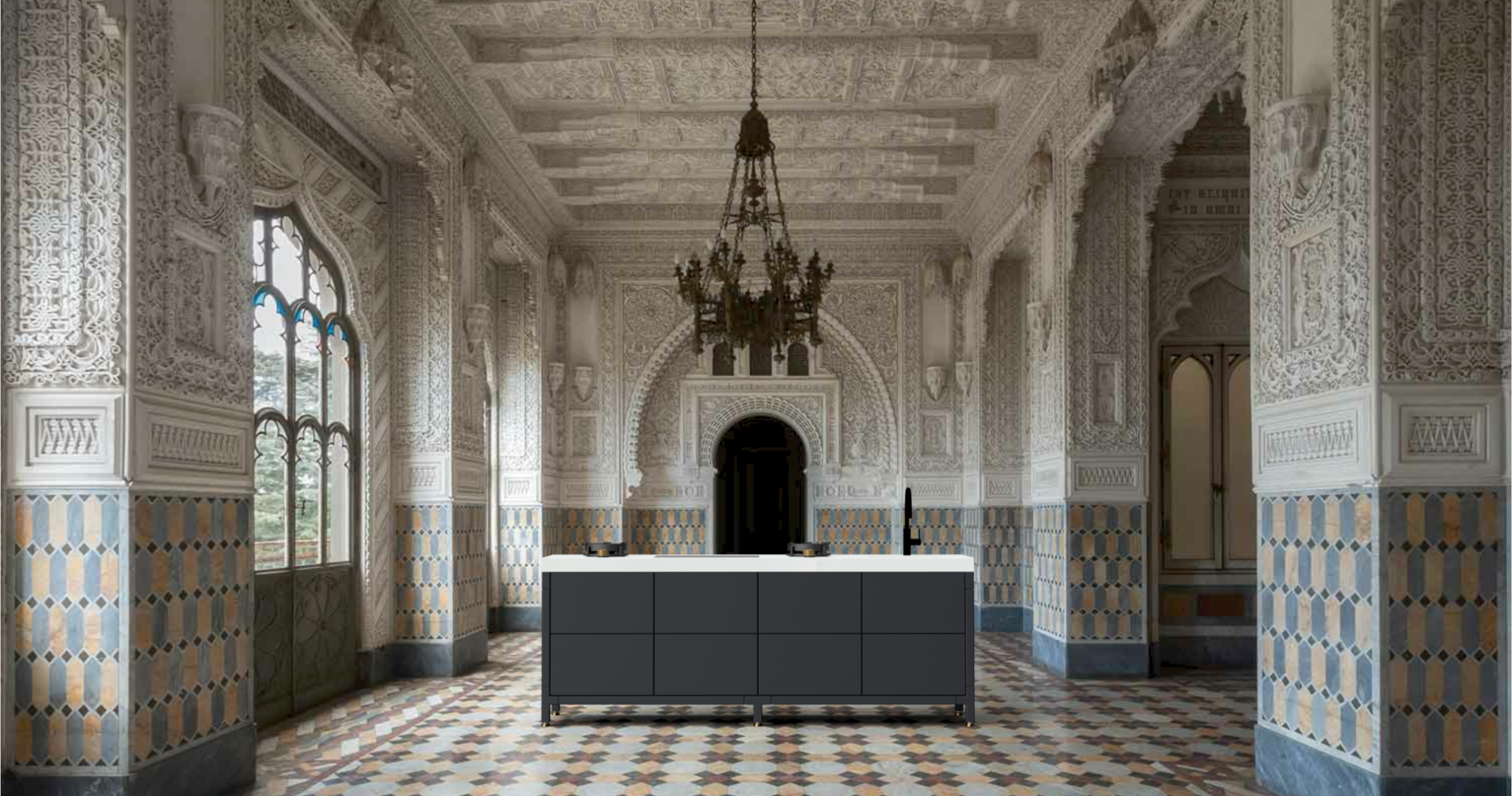 JÖEN - INDUSTRIELE KEUKEN - WAND HEADER